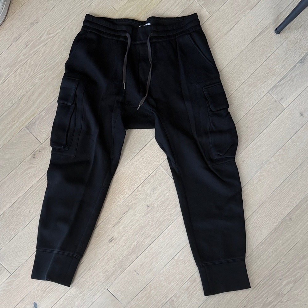 Helmut Land Black Cargo Sweatpant Size M